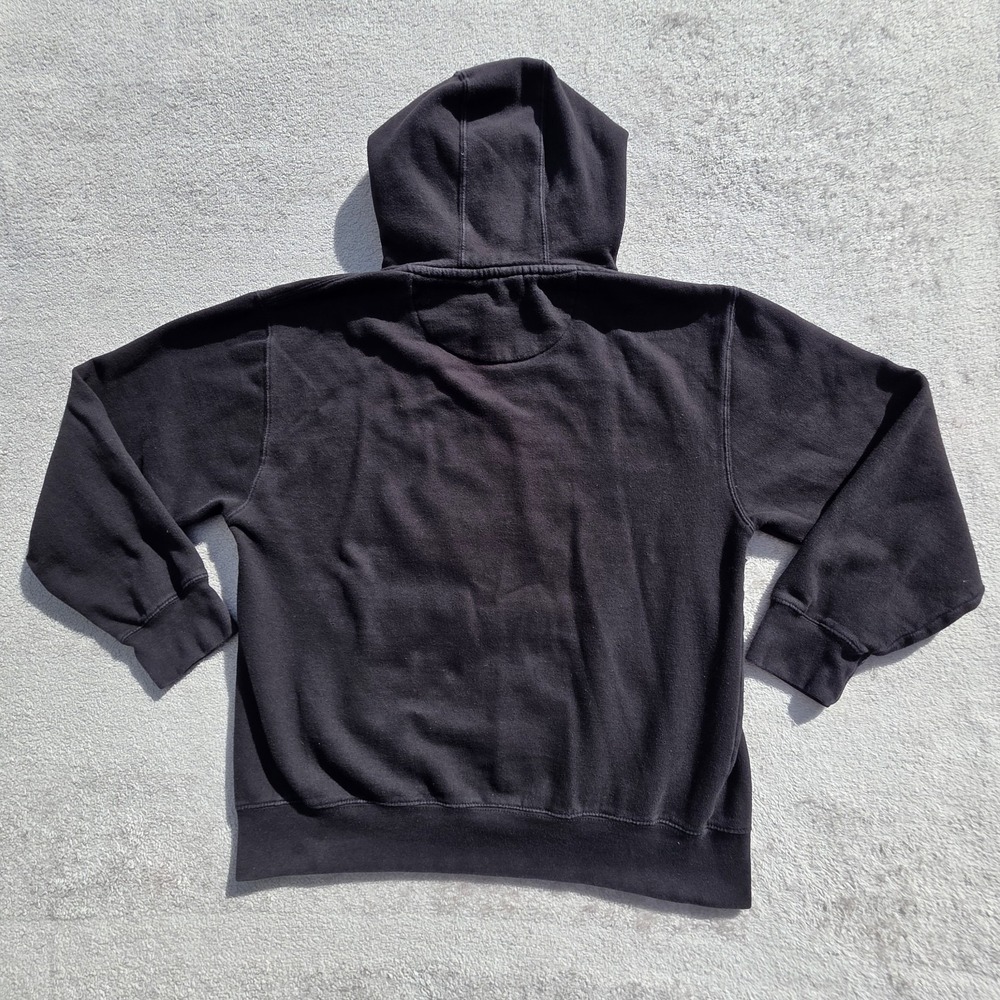 Blink 182 Hoodie Mens Medium Black Smiley Face Self Titled Sweatshirt Punk Skate - Picture 3 of 8